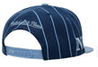 Mitchell & Ness Snapback Hat OSFM / Navy North Carolina Tar Heels Mitchell & Ness Navy Team Pinstripe Adjustable Snapback Hat