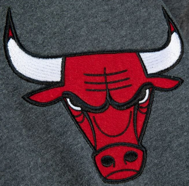 Chicago Bulls Mitchell & Ness Red Champ City Hoodie