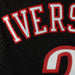 Youth Allen Iverson Philadelphia 76ers Mitchell & Ness 2000 NBA Black Throwback Jersey