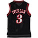 Youth Allen Iverson Philadelphia 76ers Mitchell & Ness 2000 NBA Black Throwback Jersey