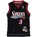 Youth Allen Iverson Philadelphia 76ers Mitchell & Ness 2000 NBA Black Throwback Jersey