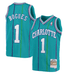 Mitchell & Ness Youth Jersey Youth Muggsy Bogues Charlotte Hornets Mitchell & Ness NBA Blue Throwback Jersey