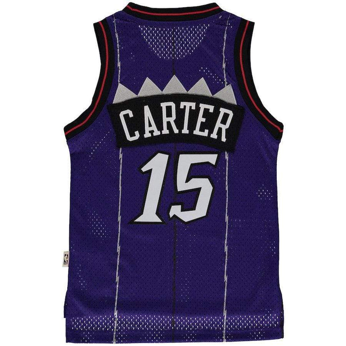 Toronto Raptors Vince Carter Purple/Black Throwback Swingman Jersey Size  XXL