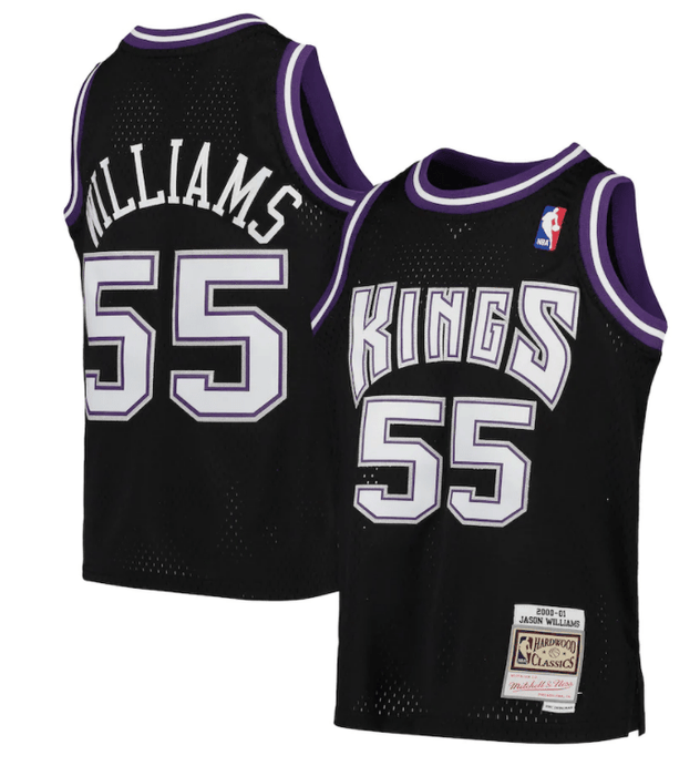 Sacramento Kings Jason Williams Swingman Jersey - Mitchell & Ness
