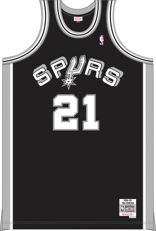 Tim duncan throwback sales jersey