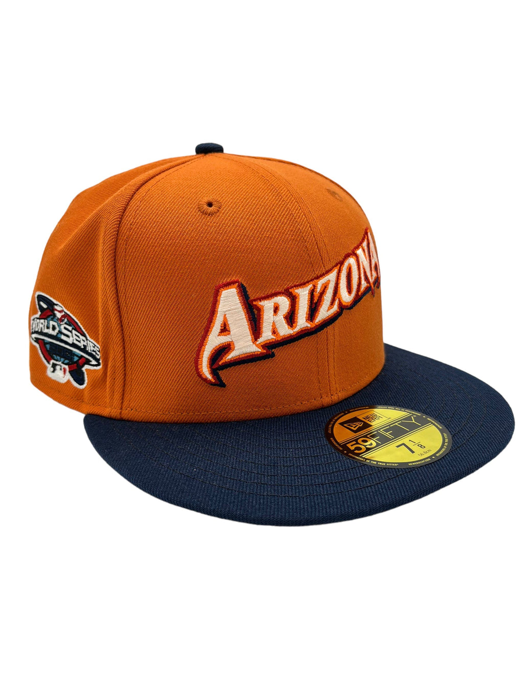 Men's New Era Red Arizona Diamondbacks Sidepatch 59FIFTY Fitted Hat