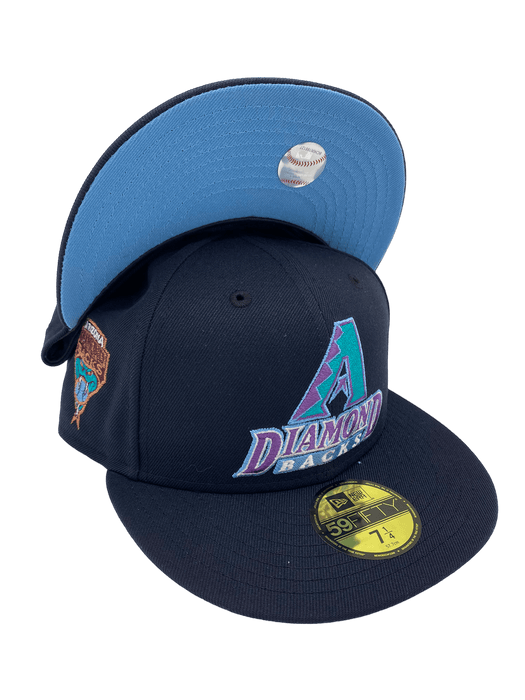 Arizona Diamondbacks New Era Navy Custom Random Side Patch 59FIFTY Fitted Hat, 7 3/4 / Navy