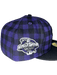 New Era Fitted Hat Arizona Diamondbacks New Era Plaid Top Custom Side Patch 59FIFTY Fitted Hat