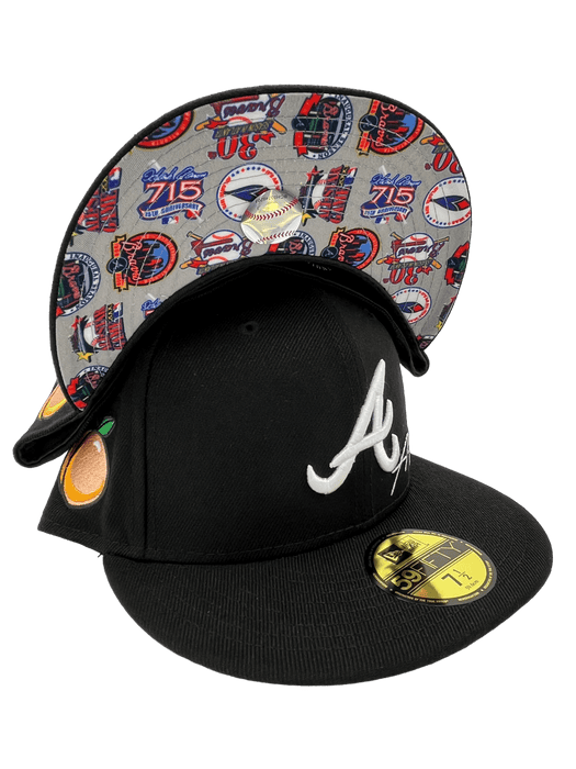 New Era Atlanta Braves MLB Cloud Navy 59FIFTY Fitted Cap