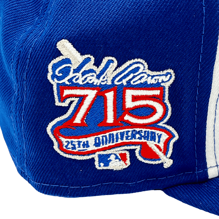 Atlanta Braves New Era Custom Blue Pinwheel Side Patch 59FIFTY Fitted Hat, 7 1/4 / Blue
