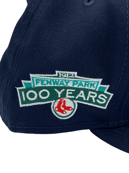 Boston Red Sox - Gray/Blue - 100th Anniversary Patch - Blue UV