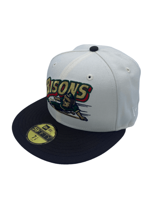 Buffalo Bisons New Era Cream Chrome Dome 2.0 Custom Side Patch 59FIFTY