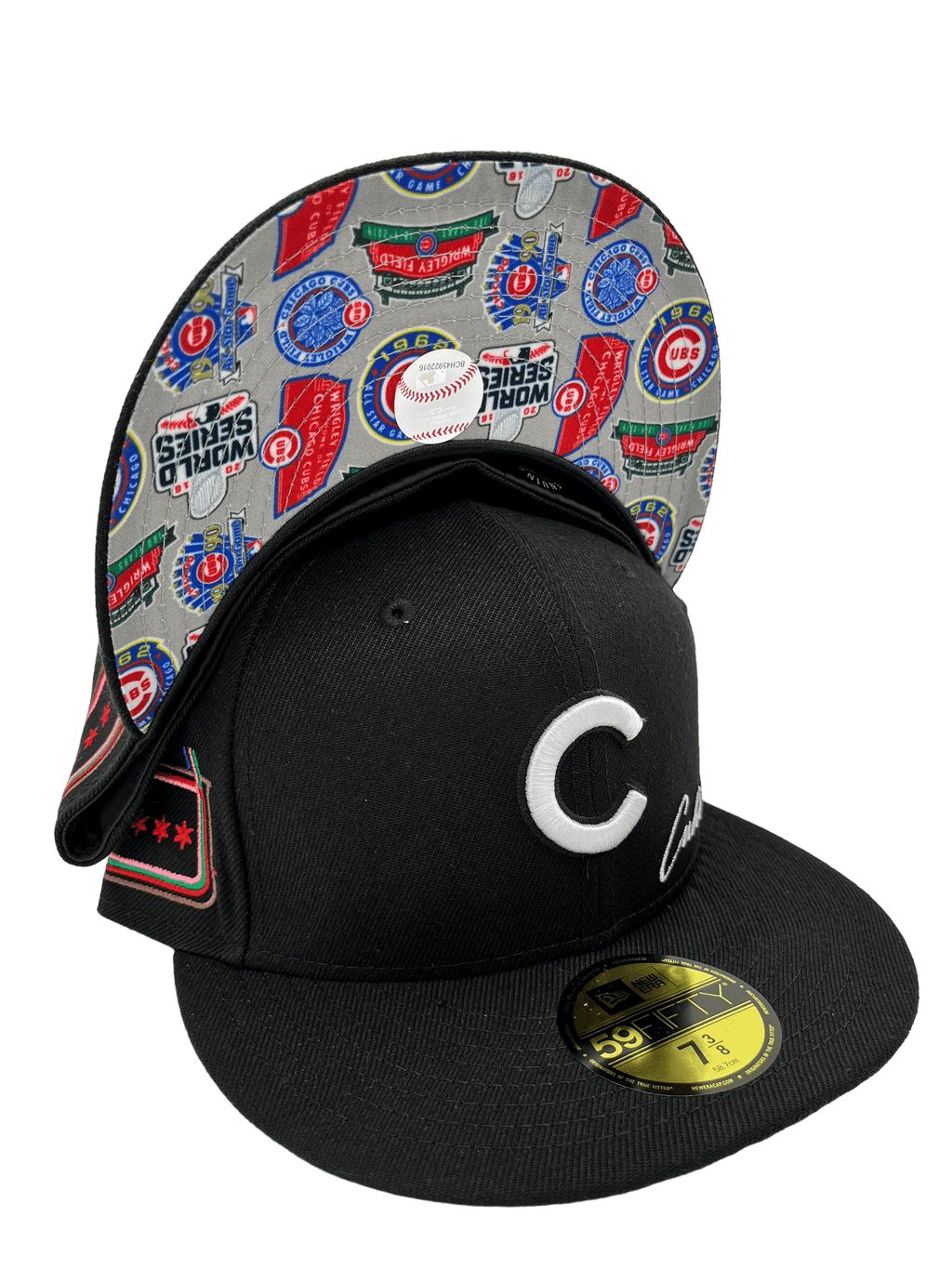 Light Green Chicago Cubs Wrigley Field 59fifty New Era Fitted Hat