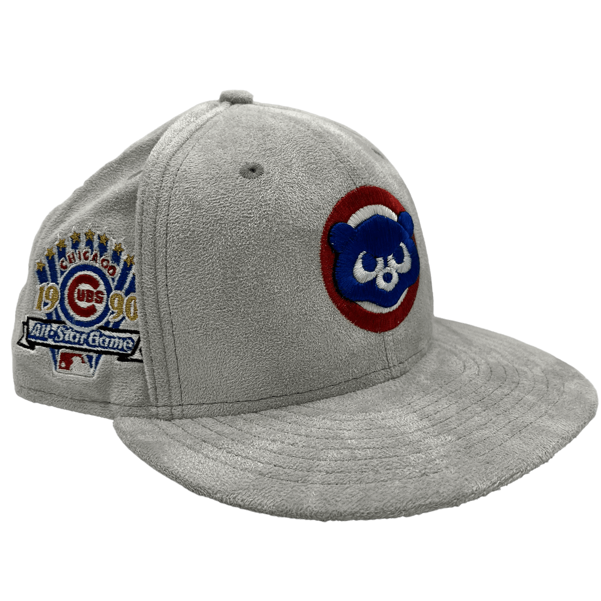 Chicago Cubs Hat Cap 7 1/8 Exclusive New Era Fitted MLB Patch Logo
