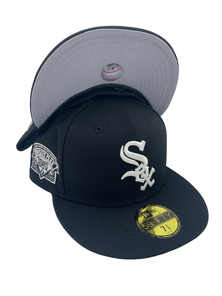 Chicago White Sox New Era Authentic Collection On-Field 59FIFTY Fitted Hat - White/Red, Size: 7 5/8