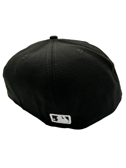Cincinnati Reds New Era Custom 59Fifty Black UV Logos Patch Fitted Hat