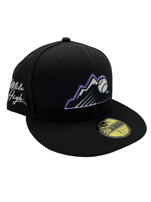 Men's New Era Green Colorado Rockies White Logo 59FIFTY Fitted Hat