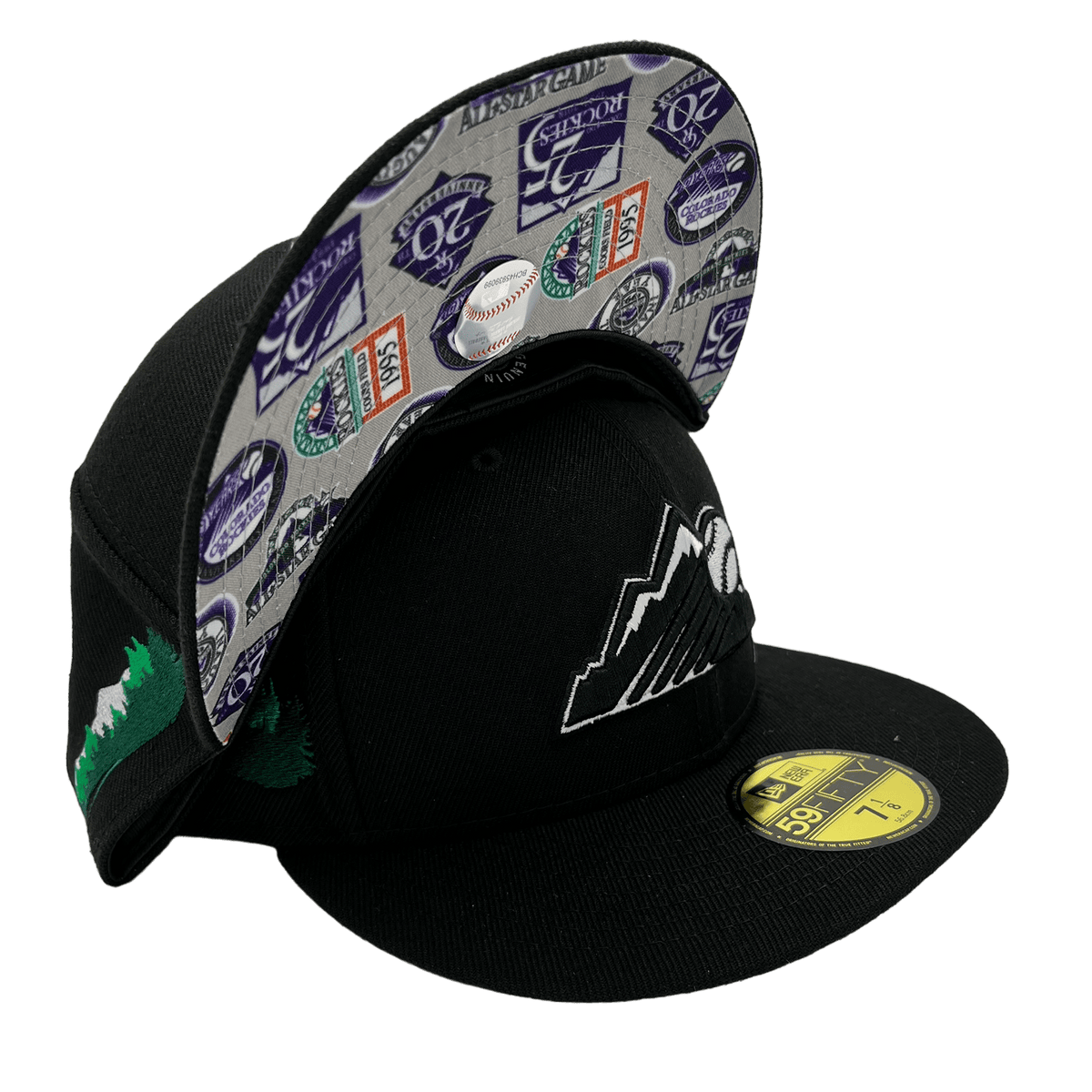 New Era 59Fifty Colorado Rockies City Connect Patch Mountain Hat