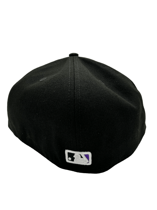 Purple Colorado Rockies Black Visor Red Bottom 1995 Coors Field Side Patch New Era 59FIFTY Fitted 75/8