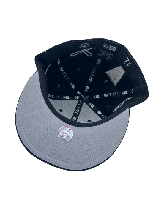 Official New Era MLB All-Over Patches Black 59FIFTY Fitted Cap