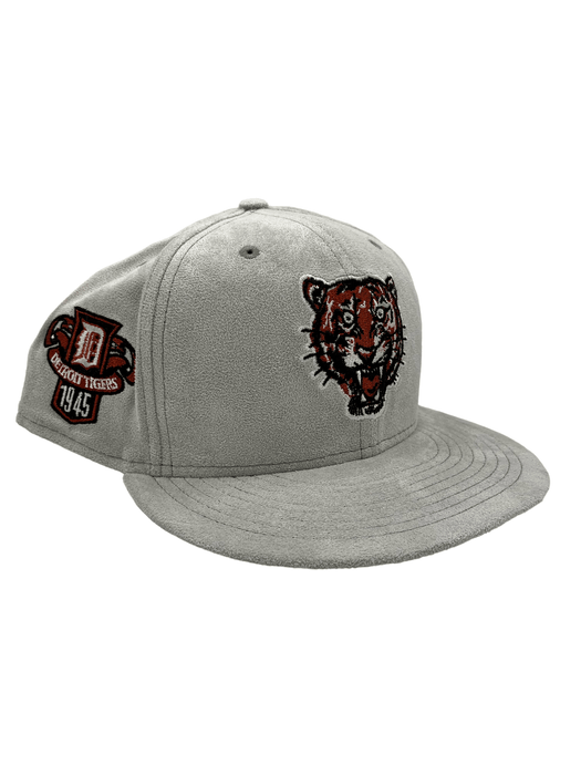 Detroit Tigers 47 Brand Navy Road Franchise Fitted Hat - Vintage