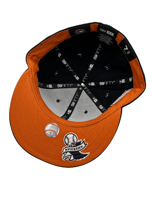 Detroit Tigers New Era Custom 59FIFTY Navy Visor Patch Fitted Hat, 7 1/4 / Navy