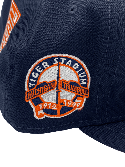 Men's New Era Light Blue Detroit Tigers Tiger Stadium 59FIFTY