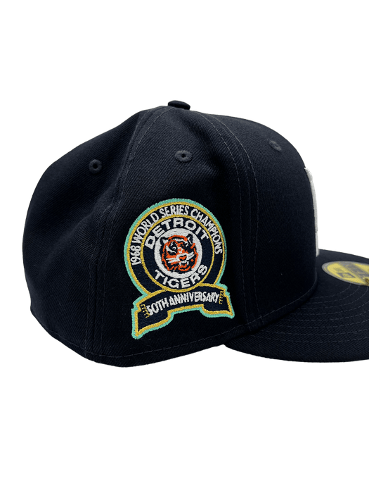 New Era Men's Brown and Mint Detroit Tigers Walnut 59FIFTY Fitted