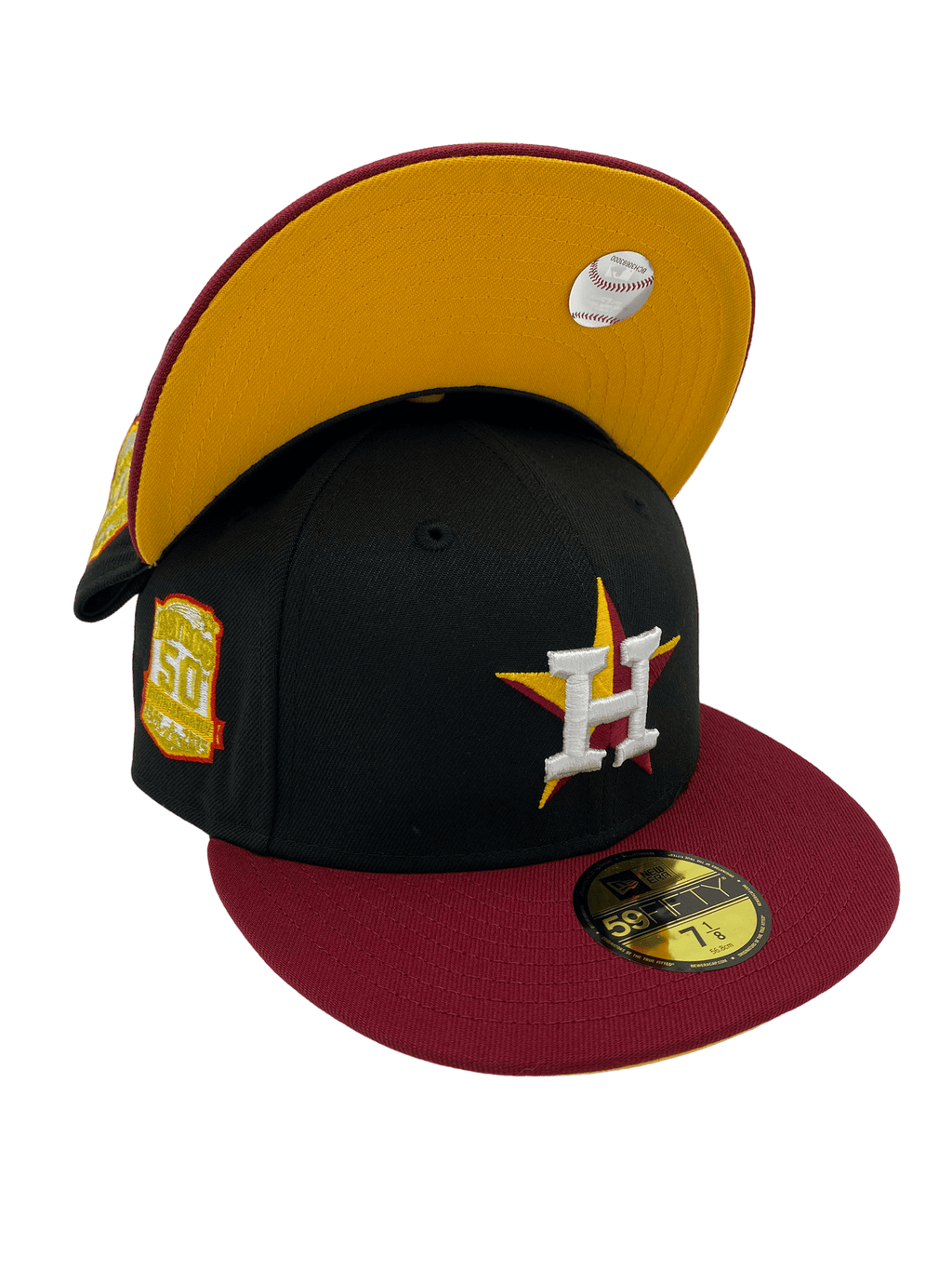 New Era Houston Astros Jersey Fit Throwback Edition 59Fifty Fitted