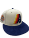 New Era Fitted Hat Houston Astros New Era Custom Corduroy Brim Cream 59FIFTY Fitted Hat