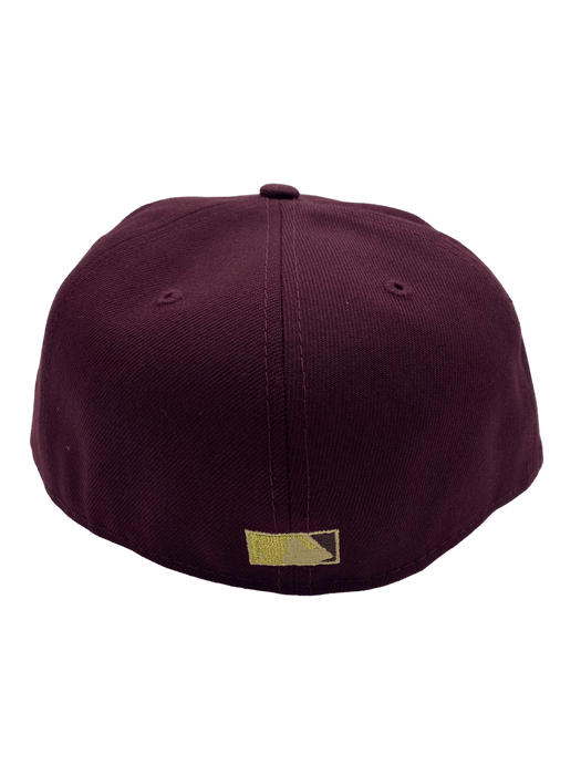 New Era Caps San Francisco 49ers Maroon 59FIFTY Fitted Hat Maroon/Khaki