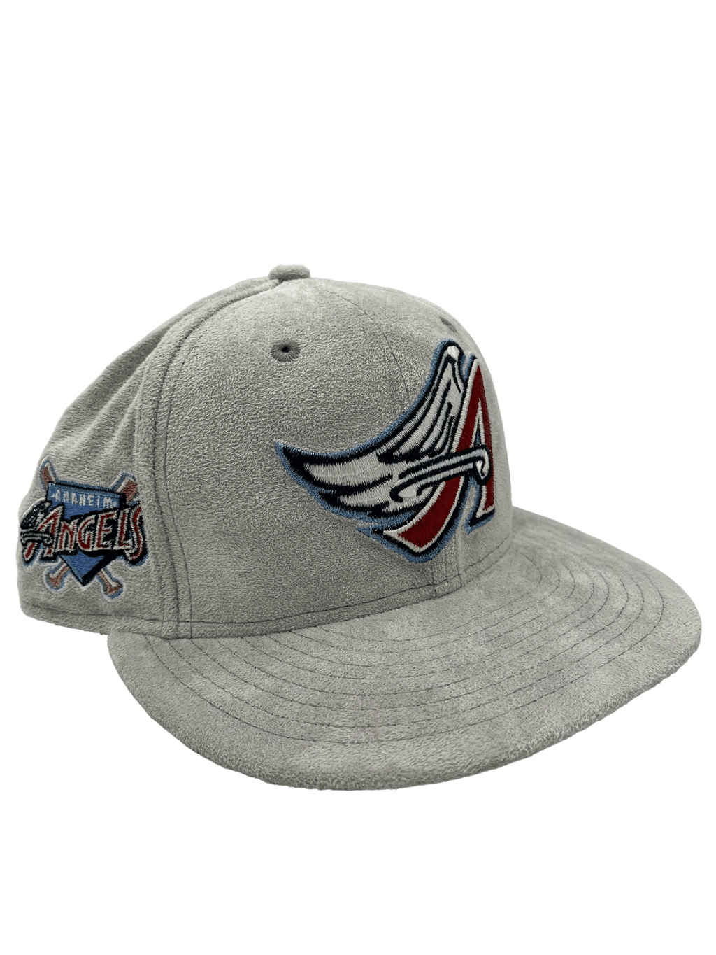 Anaheim Angels Blue/Black 17th New Era 59FIFTY Fitted Hat 8