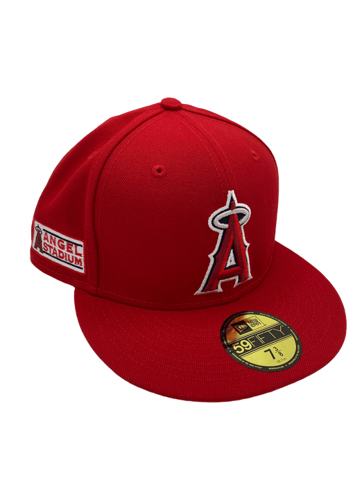 Anaheim Angels A City Connect New Era 59Fifty Fitted Hat (Chrome