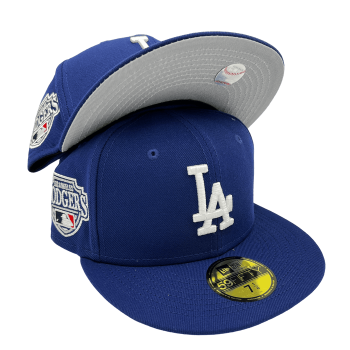 hek Brandewijn benzine Los Angeles Dodgers New Era Custom Blue Fairway 59FIFTY Fitted Hat