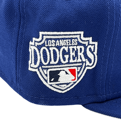 New Era Fitted Hat Los Angeles Dodgers New Era Custom Blue Fairway 59FIFTY Fitted Hat
