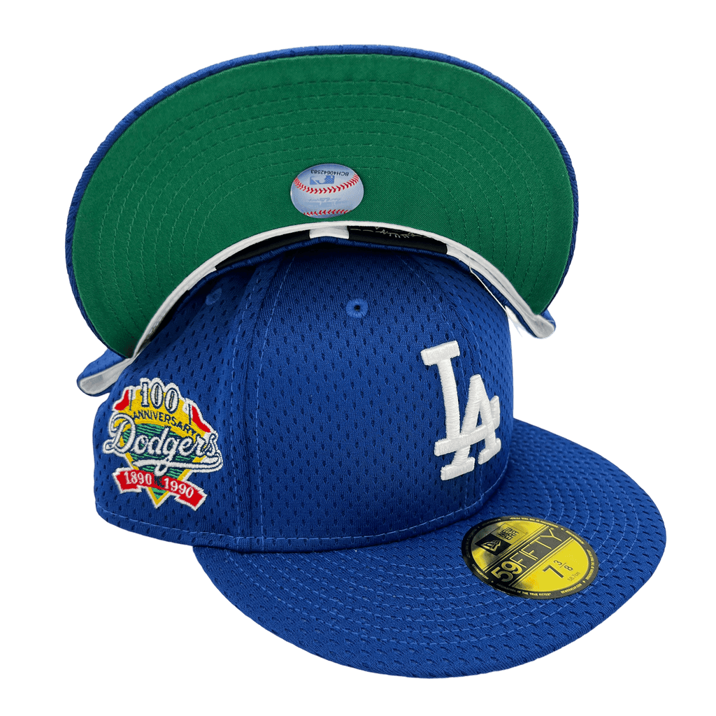 Los Angeles Dodgers New Era Custom Blue Pinwheel Side Patch 59FIFTY Fitted Hat, 8 / Blue