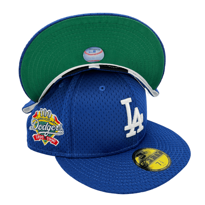 Men's Los Angeles Dodgers New Era Red Sidepatch 59FIFTY Fitted Hat