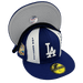 Los Angeles Dodgers New Era Custom Blue Pinwheel Side Patch 59FIFTY Fitted Hat