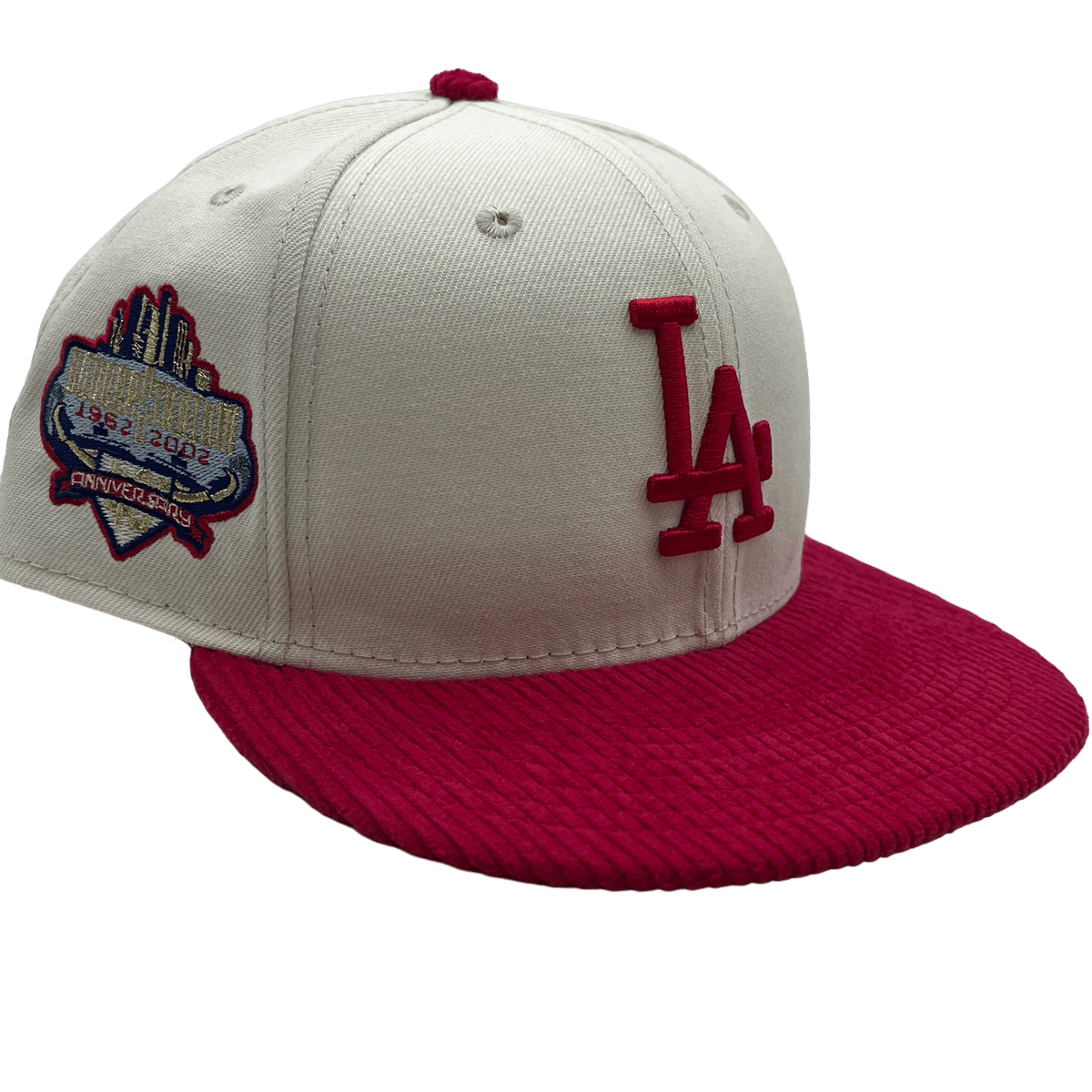 Men's Los Angeles Angels New Era Pink 2002 MLB World Series 59FIFTY Fitted  Hat