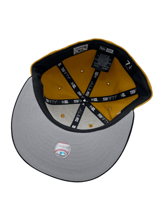 Los Angeles Dodgers New Era Custom G5 Tan Side Patch 59FIFTY Fitted Hat