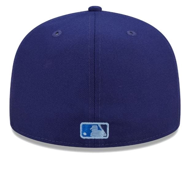 Los Angeles Dodgers New Era Royal Under Visor 59FIFTY Fitted Hat - Black