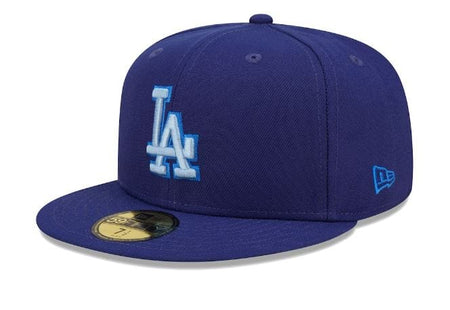 New Era 59FIFTY Los Angeles Dodgers City Connect Fitted Hat Dark Royal Blue