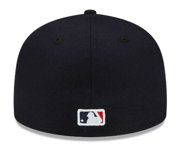 New Era Fitted Hat Minnesota Twins New Era Navy 2023 Authentic Collection Home 59FIFTY Fitted Hat