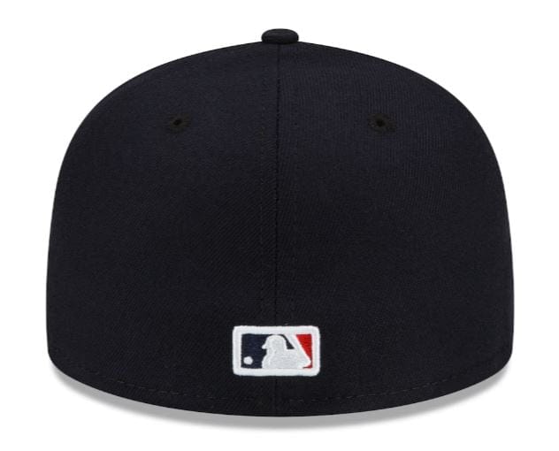 New Era Fitted Hat Minnesota Twins New Era Navy 2023 Authentic Collection Road 59FIFTY Fitted Hat