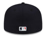 Minnesota Twins New Era Navy 2023 Authentic Collection Road 59FIFTY Fitted Hat