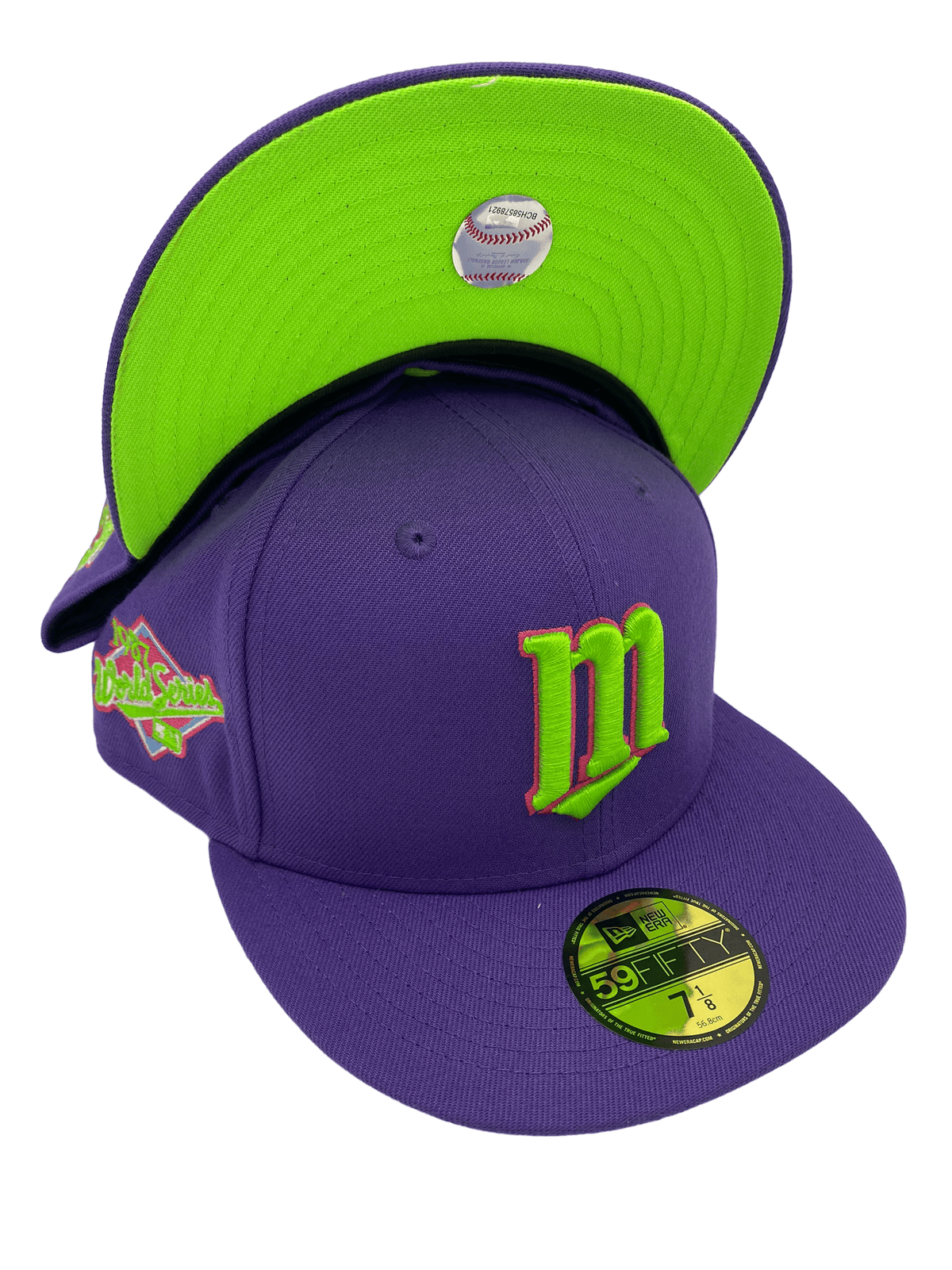 New Era Utah Jazz Chrome Purple Two Tone Edition 59Fifty Fitted Hat