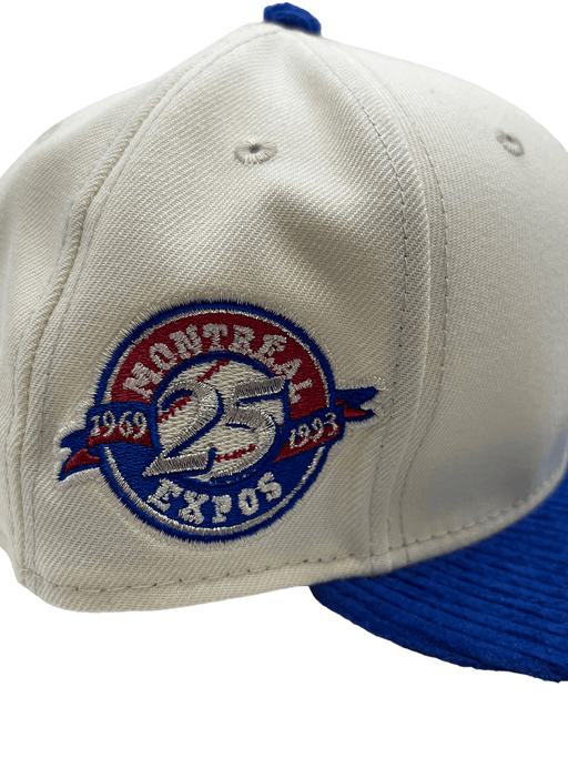 Texas Rangers New Era Custom Corduroy Brim Cream 59FIFTY Fitted Hat, 7 3/8 / Cream