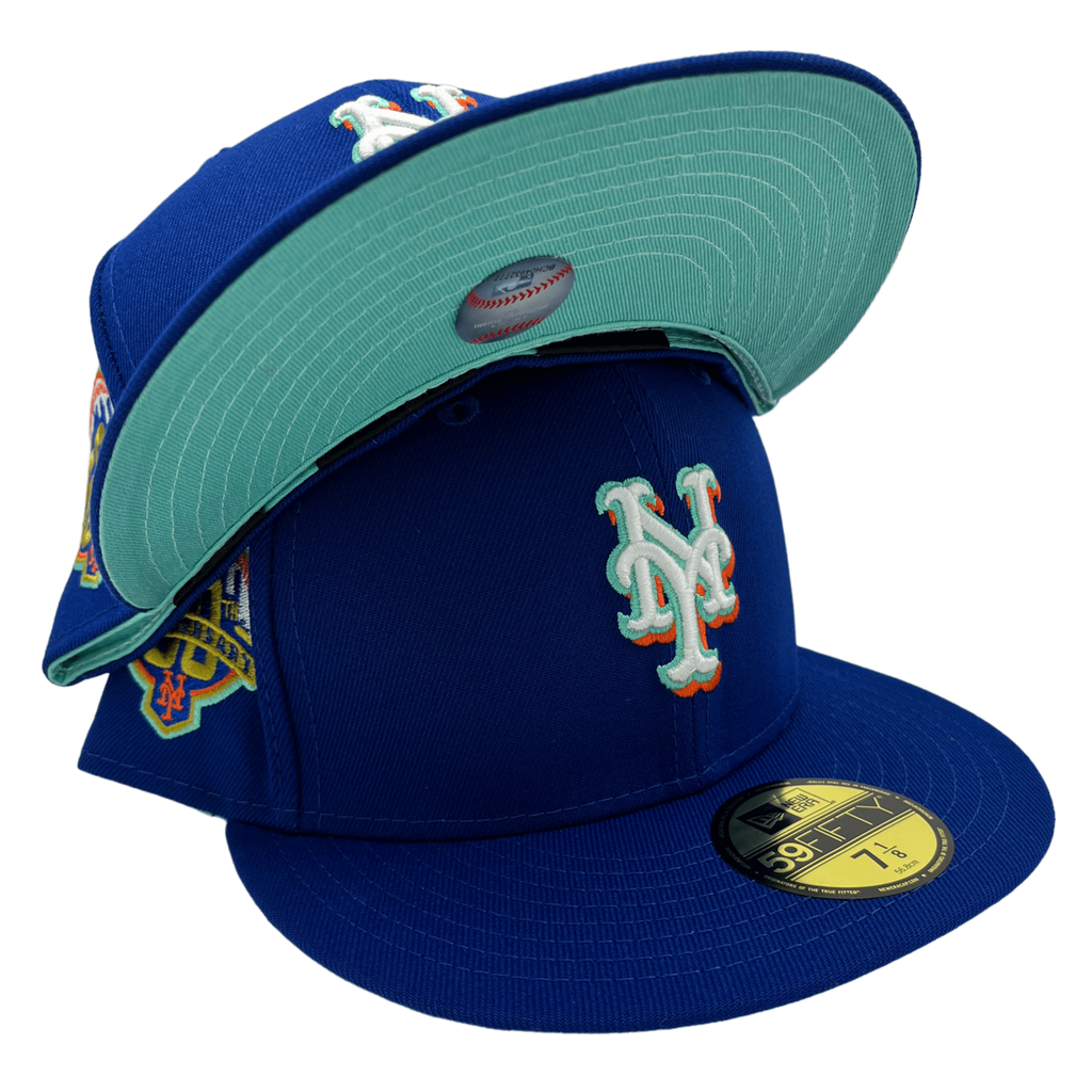 New York Mets New Era 59FIFTY Fitted Hat - Black/Gold