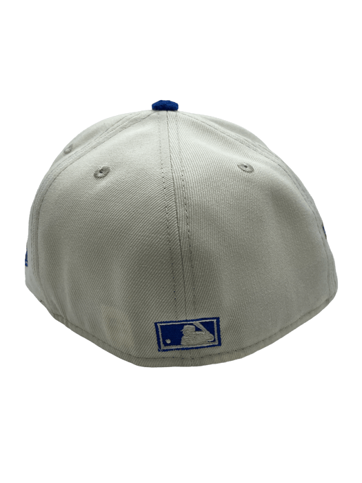 New York Mets New Era Custom Corduroy Brim Cream 59FIFTY Fitted Hat