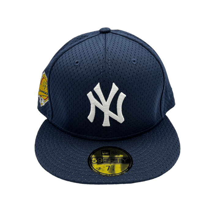 New York Yankees New Era Custom Navy Mesh Ninties Side Patch 59FIFTY Fitted Hat